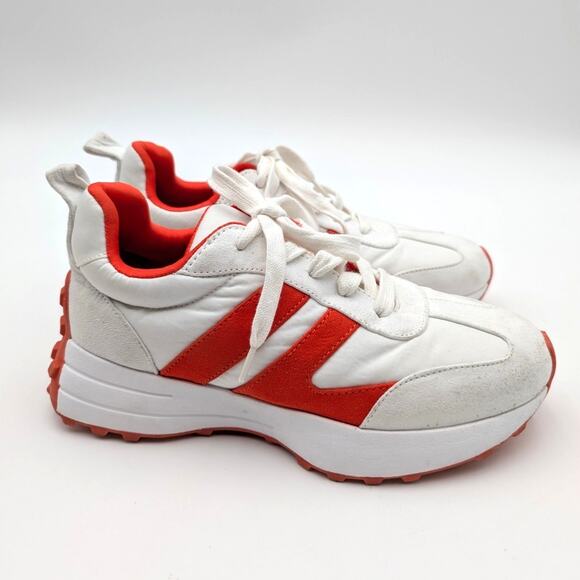 Urban Sport by JSlides Janey Sneaker Shoes Women's White/Red Size US6M EU36.5 - Picture 3 of 12